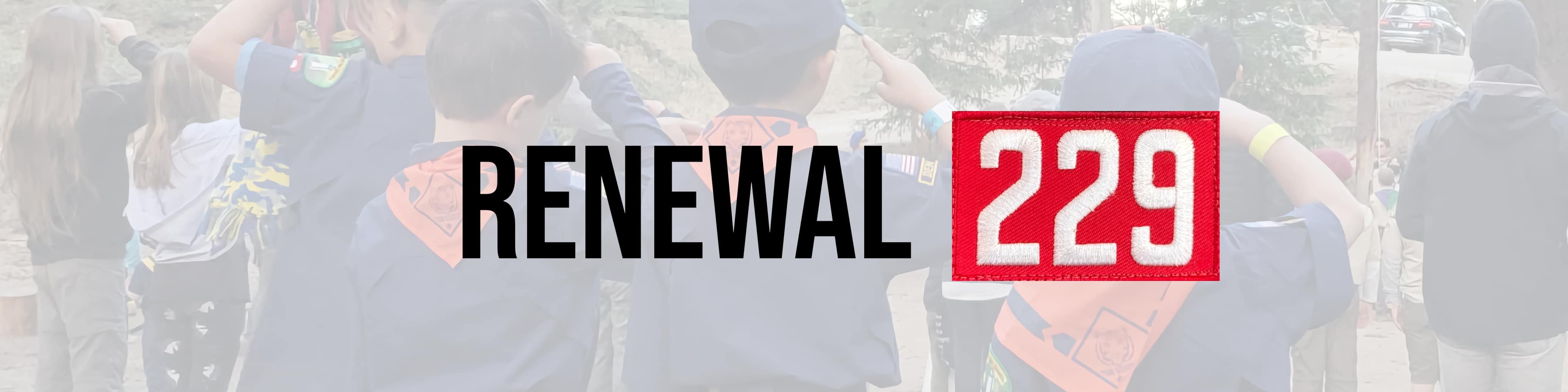 Renewing with Pack 229